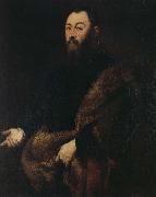 Jacopo Tintoretto Gentleman Portrait oil painting reproduction